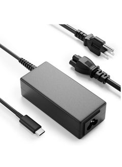 45W USB C Fast Chromebook Charger for HP Spectre X360 Lenovo ThinkPad Yoga Acer Dell ASUS Samsung Google Pixel Huawei Mate Replacement Compatible with Any Tablet Mobile Type