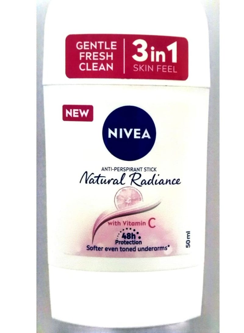 Nivea Stick Natural Radiance With Vitamin c 50ml