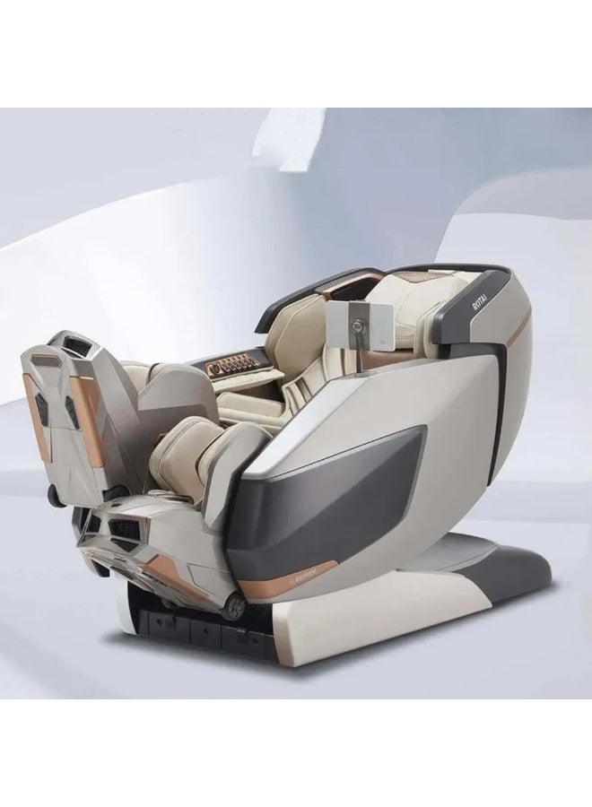 ROTAI AI Robotic Massage Chair with ROVO Walking Technology|Full Body Massage Chair| 6D Dual Mechanism|Tri-Sole Reflexology|Heat Therapy| Voice Control | Bluetooth |10-Year Warranty (GLACIER SILVER) - Image 2