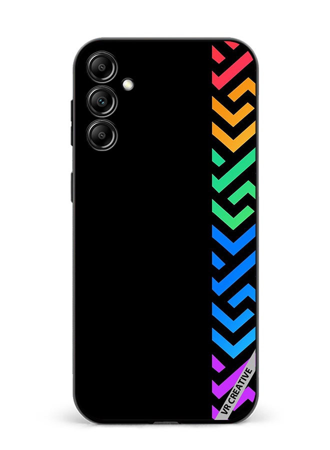 VR CREATIVE Protective Case Cover For Samsung Galaxy A55 Abstract Design Multicolour - Image 1