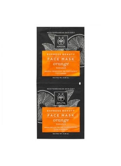 Apivita APIVITA Express Radiance Face Mask - Orange 2x8ml 