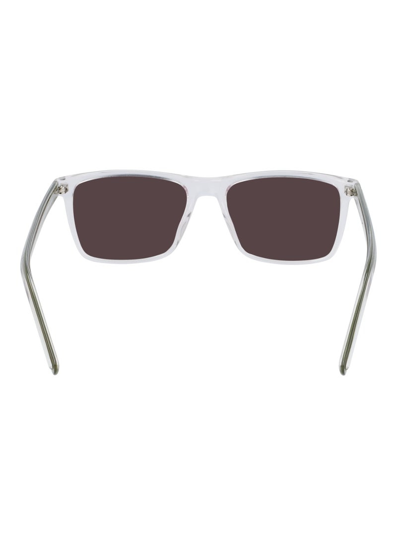 CONVERSE - Kids Unisex UV Protection Rectangular Shape  Sunglasses CV511SY CHUCK-970-5216 - Lens Size: 52 - Crystal Clear - Image 1