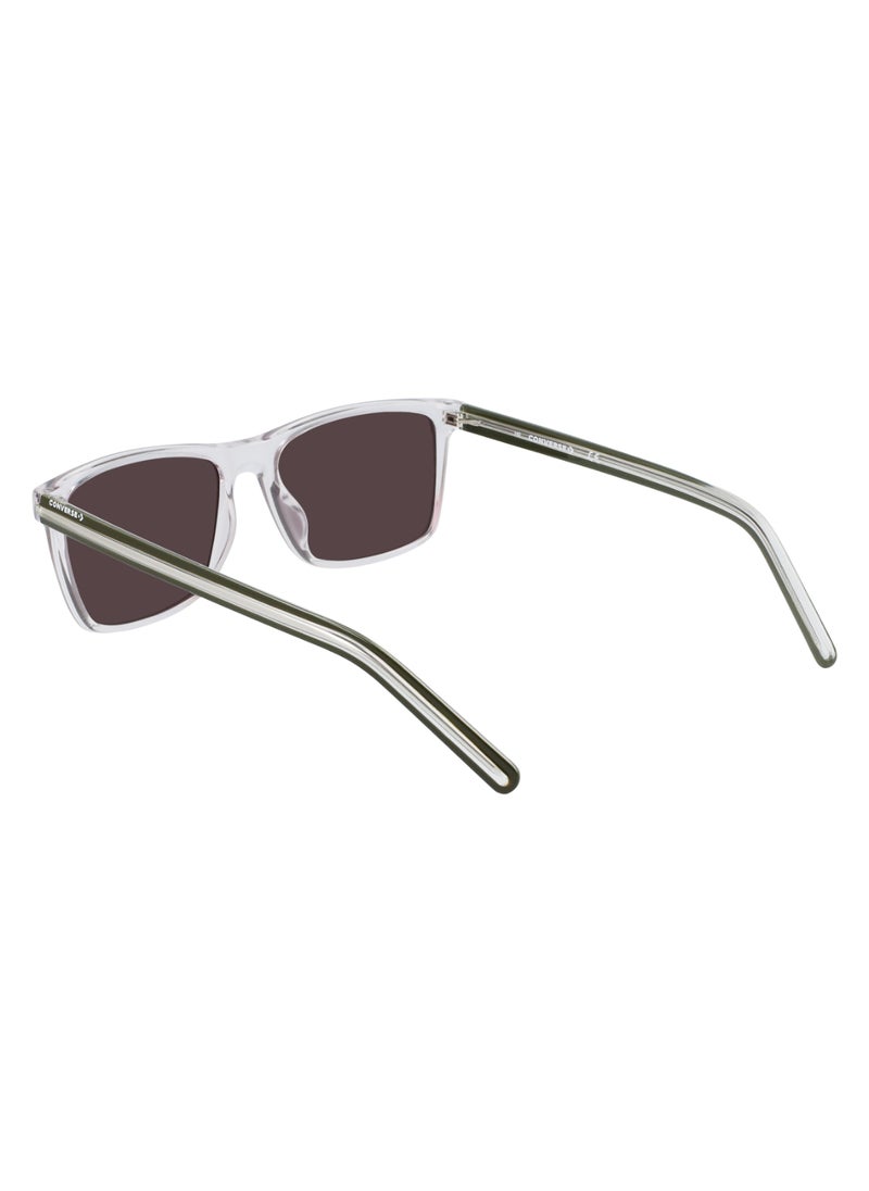 CONVERSE Kids Unisex UV Protection Rectangular Shape  Sunglasses CV511SY CHUCK-970-5216 - Lens Size: 52 - Crystal Clear  - Image 5