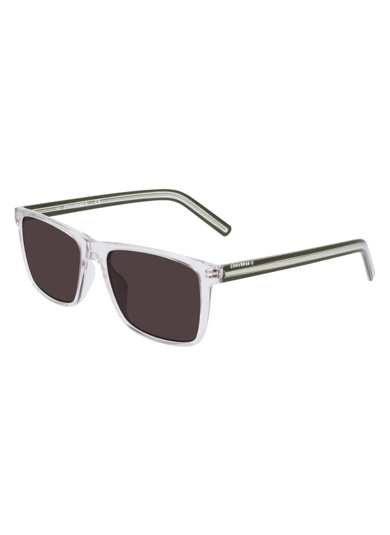 CONVERSE Kids Unisex UV Protection Rectangular Shape  Sunglasses CV511SY CHUCK-970-5216 - Lens Size: 52 - Crystal Clear  - Image 2