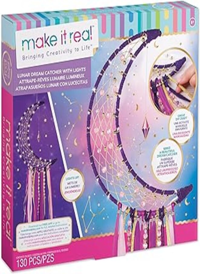 Make It Real Lunar Dream Catcher With Lights
