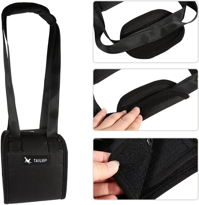 YOSOO Sling Dog Support,Canine Aid Auxiliary Rehabilitation Harness Assist Belt with Handle for Elderly and Sick Pet (L) - Image 1