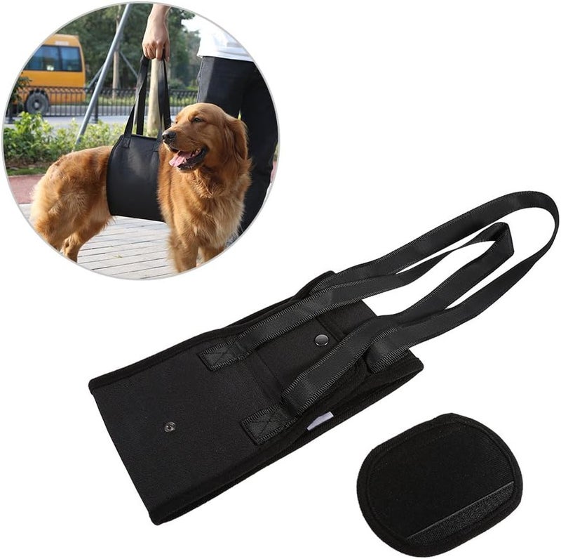 YOSOO Sling Dog Support,Canine Aid Auxiliary Rehabilitation Harness Assist Belt with Handle for Elderly and Sick Pet (L) - Image 2