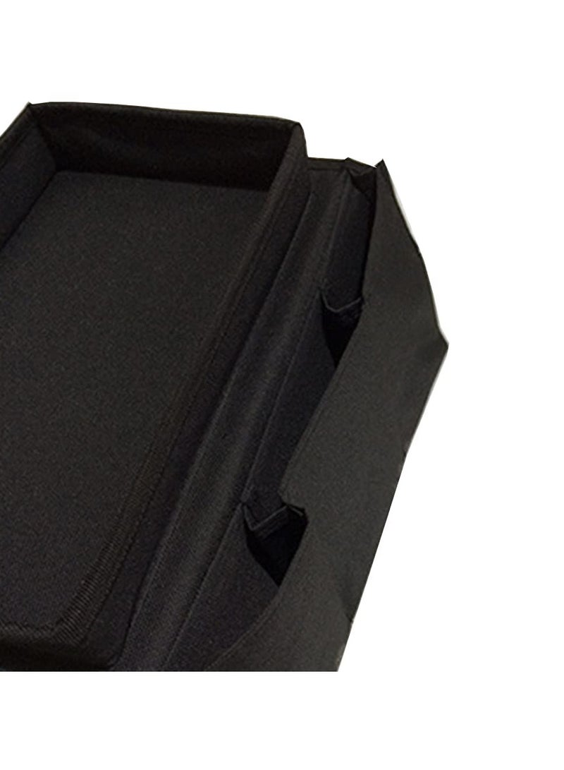 SYOSI SYOSI Sofa TV Remote Control Handset Holder Organiser Caddy, Couch Armrest Organizer with 6 Pockets, Hanging Storage Bag for Chairs Sofas Armchairs Desk (Black)  - Image 4