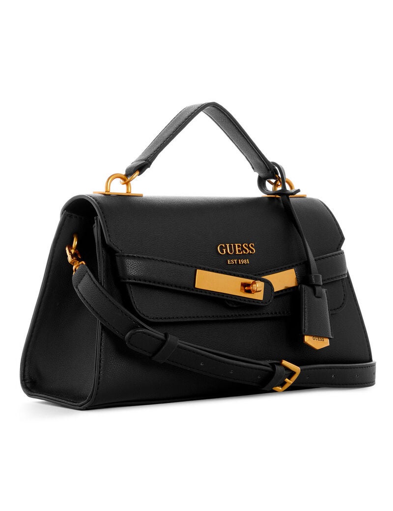GUESS Women's Camera Bag,Top Handle Flap Shoulder Bags Sestri Logo Bags - Image 2