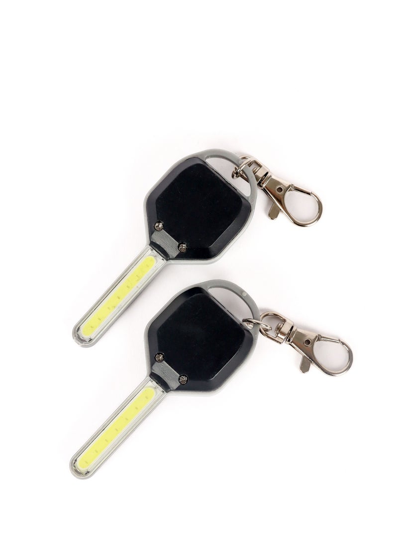LUSTER 2pc led flashlight in the shape of a car key  - Image 1