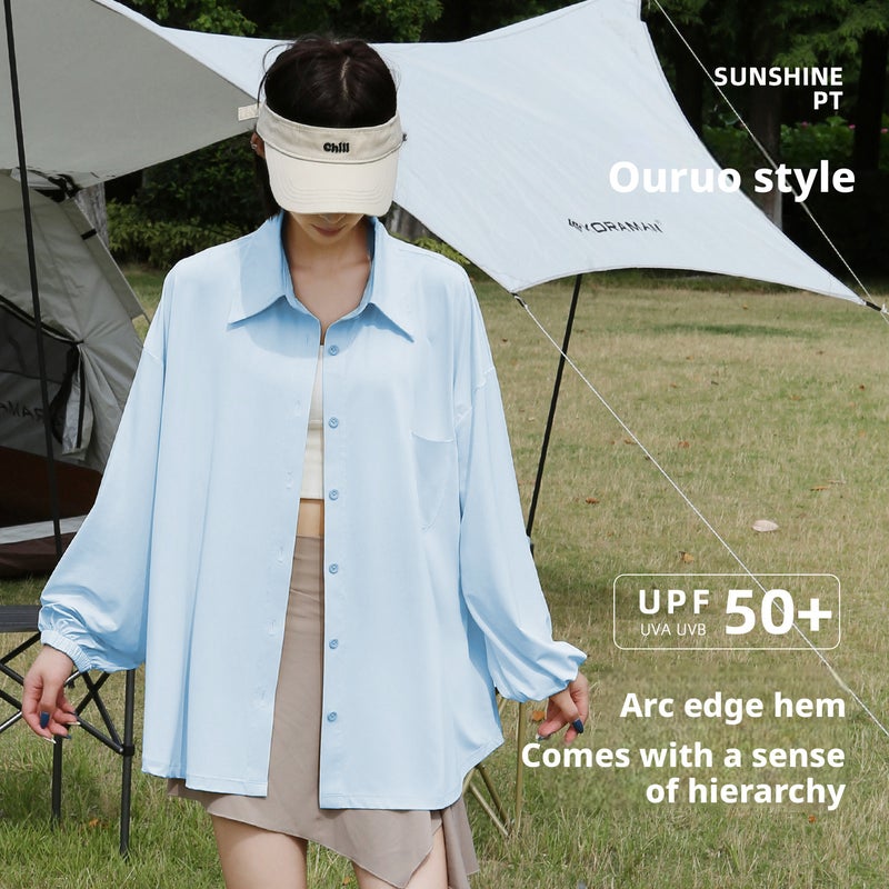 Women's UV Protection Hooded Lightweight Jacket - Image 4