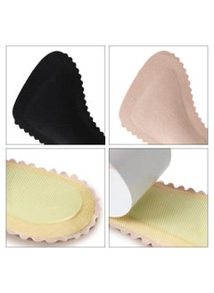 KASTWAVE 4 Pair Soft Sweat Absorbing High Heel Insole, Self-Adhesive Non-Slip Invisible Insoles for Sandals, Comfort Breathable Shoe Pads for Women Summer Sandals High Heels Use, 37-38 Size  - Image 3