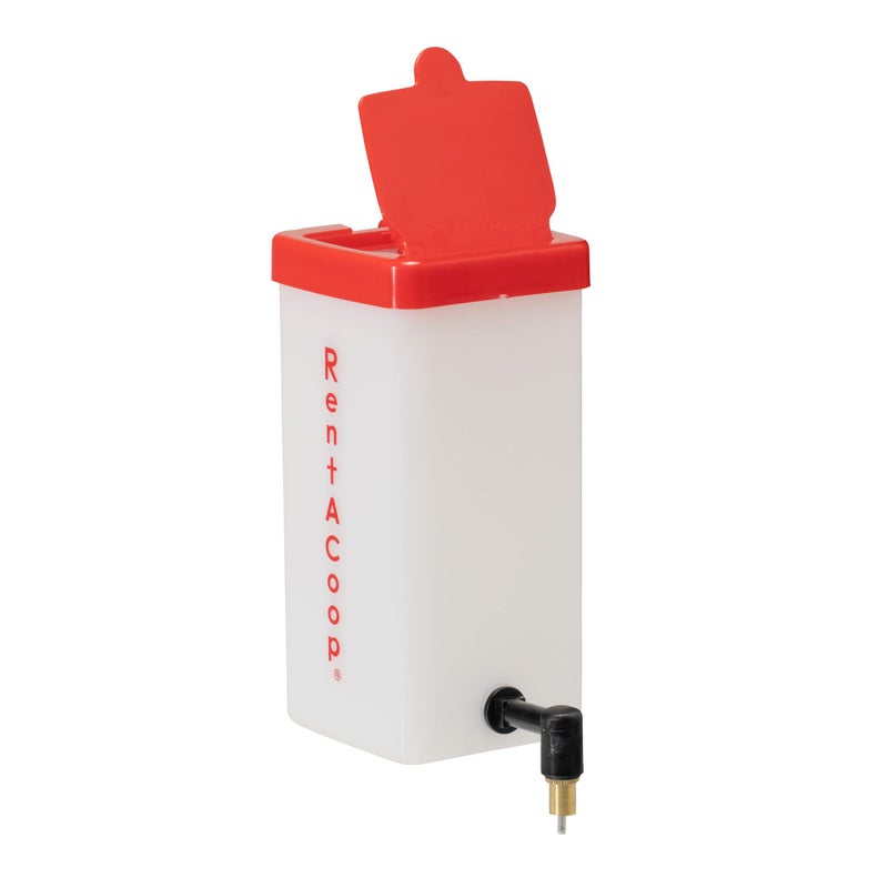 RentACoop 32oz(1L) Small Animal Drinker with No-Drip Brass Nozzle - Suitable for Small Pets, Bunnies, Hamsters, Guinea Pigs, Rabbits, Chinchillas, Mice and Rats - Image 3
