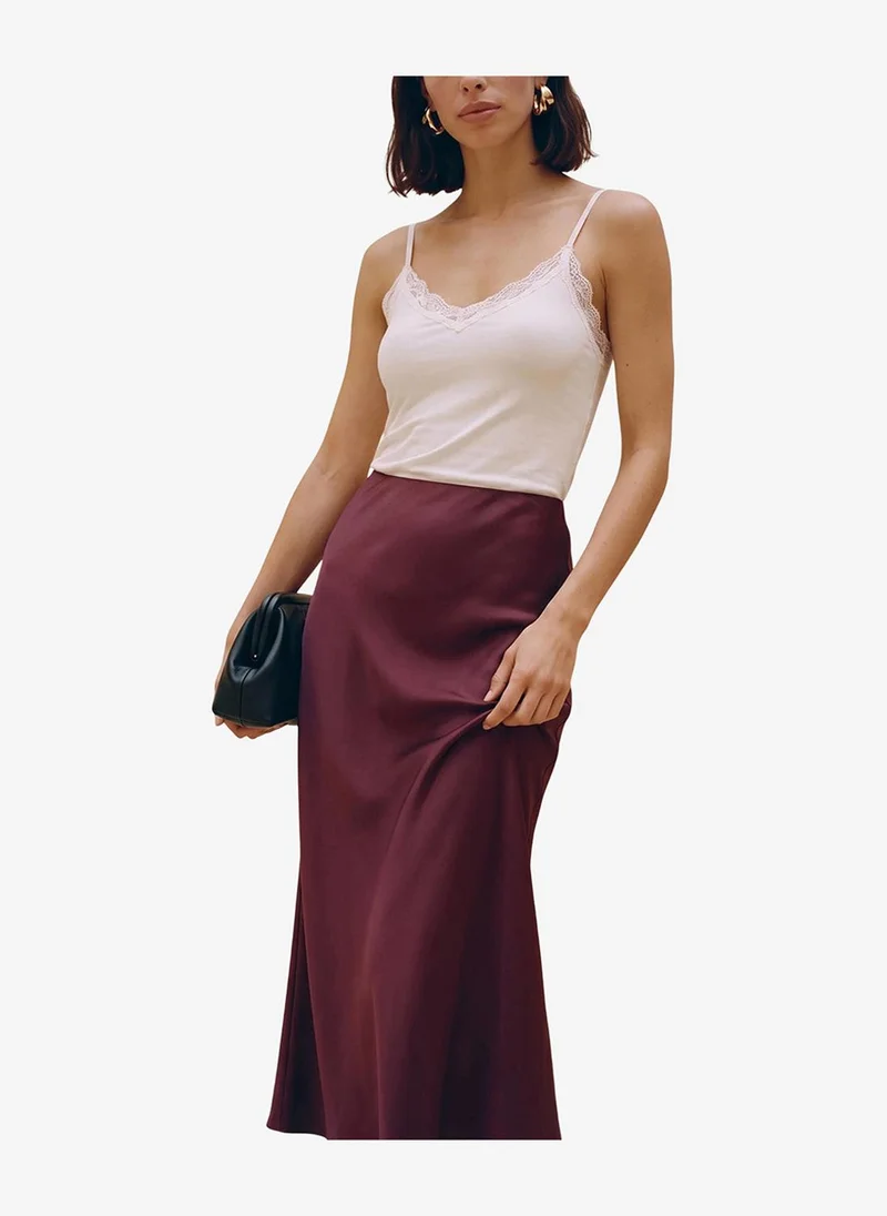 فيرو مودا Women's VMMERLE Ankle Skirt Woven Noos