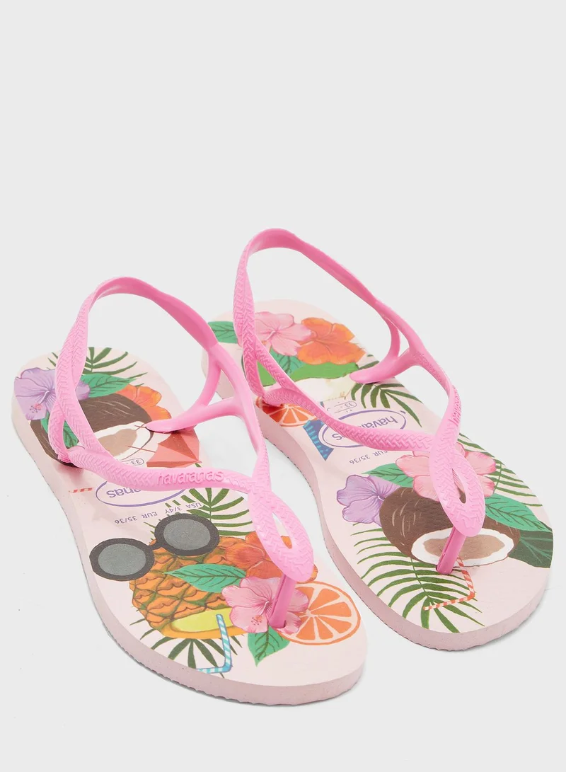havaianas Kids Printed Slyde