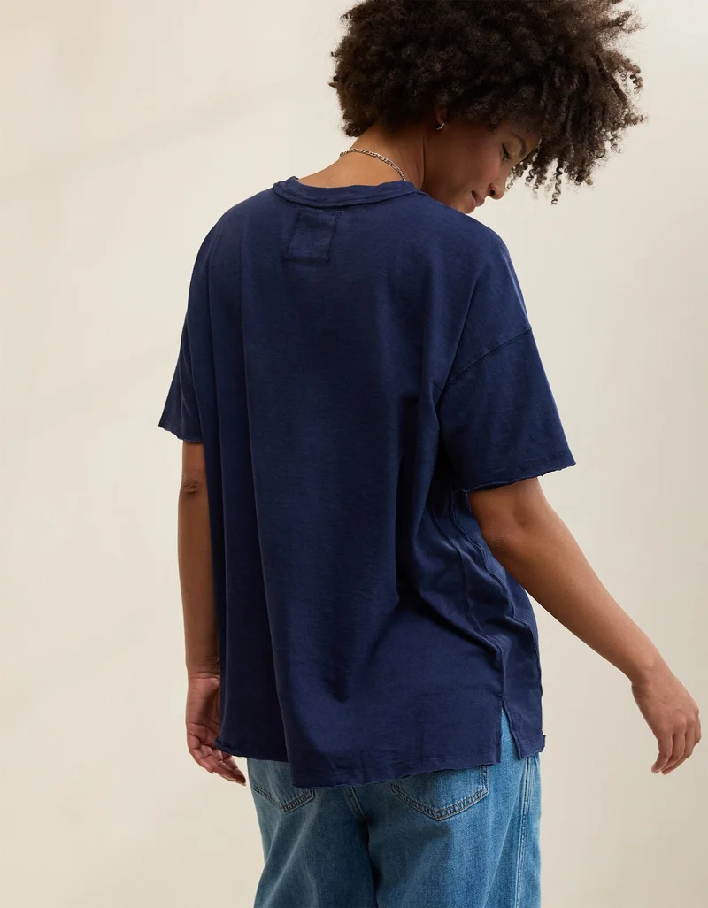 Aerie  Aerie Oversized Crew Boyfriend T-Shirt for Women | Best Price UAE