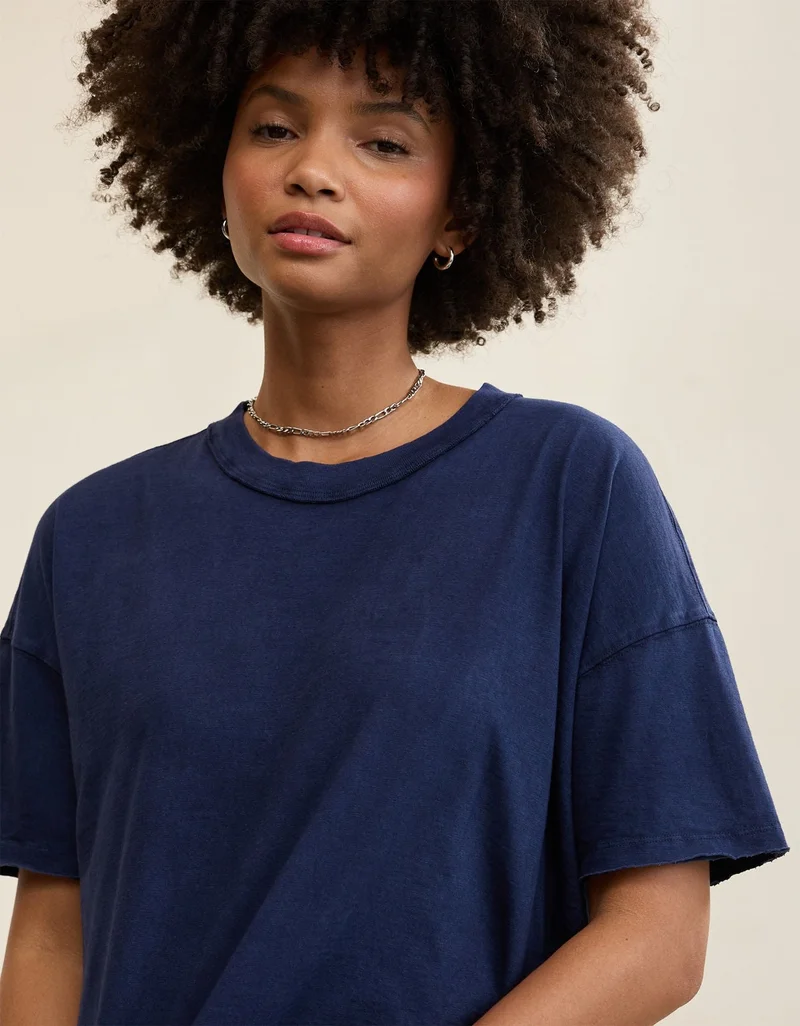 Aerie  Aerie Oversized Crew Boyfriend T-Shirt for Women | Best Price UAE