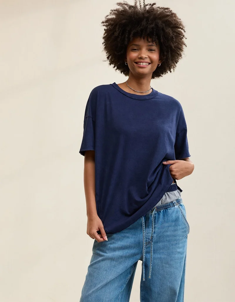 Aerie Oversized Crew Boyfriend T-Shirt