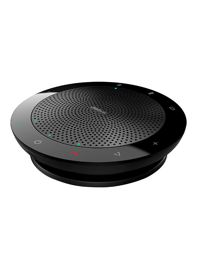Jabra Speak 510 MS Wireless Bluetooth Speakerphone with Link 370 USB Adapter – Outstanding Sound Quality, Portable Conference Speaker for Holding Meetings Anywhere - Certified for Microsoft Teams Black - Image 1