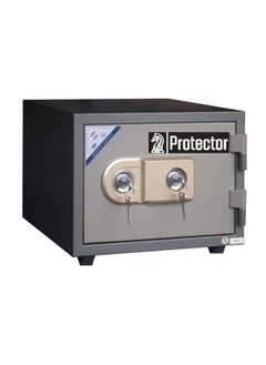 Protector Protecter Safe PT32K Fireproof Anti-Theft Safe with Removable Shelf and Double Locks (H32 x W42 x D37 cm, 45 kg) - Made in Vietnamese  - Image 1