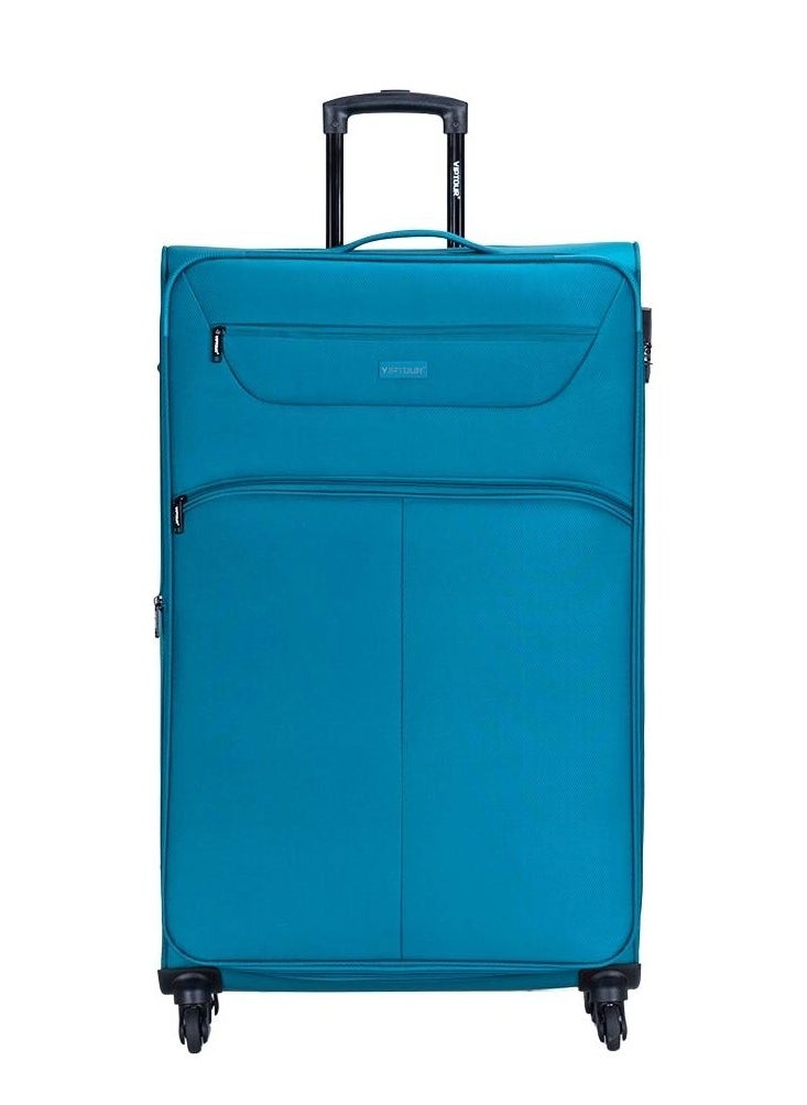 VIPTOUR - Set of 4 Light Weight Polyester Jacqard Trolley Luggage With Number Lock 20,24,28,32 Inches - Image 1