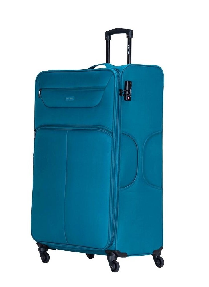 VIPTOUR - Set of 4 Light Weight Polyester Jacqard Trolley Luggage With Number Lock 20,24,28,32 Inches - Image 1