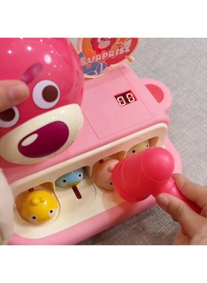 2025 Year Gift Girls Toys Year Educational Children's Birthday Suitable For 3 To 6 Years Old New-Color:[same Day Delivery✅Brown] Electric Whack-a-mole·with Reward Stickers  - Image 4