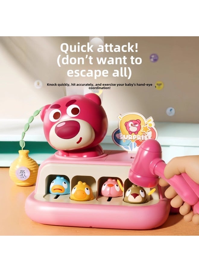 2025 Year Gift Girls Toys Year Educational Children's Birthday Suitable For 3 To 6 Years Old New-Color:[same Day Delivery✅Brown] Electric Whack-a-mole·with Reward Stickers  - Image 3