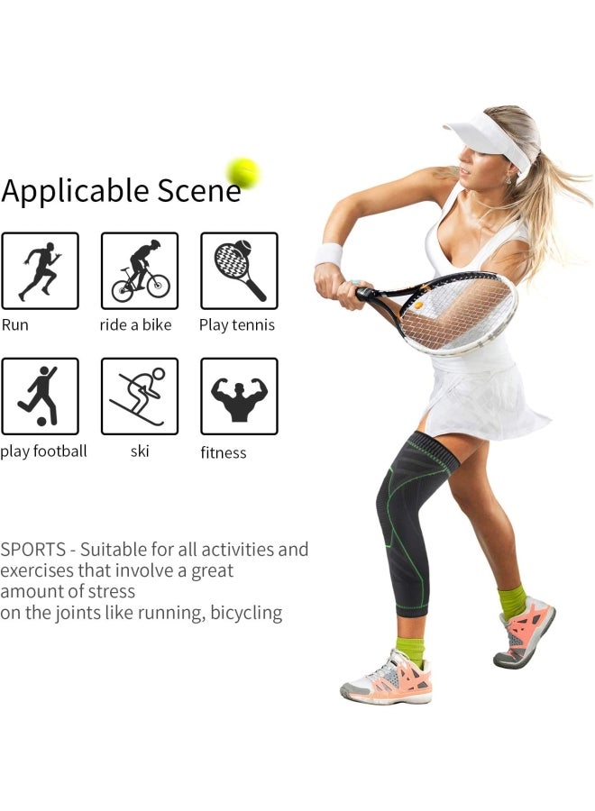 Captaintech Upgraded Knee Brace With Silicone Patella Gel Pad And Side Stabilizers - Image 2