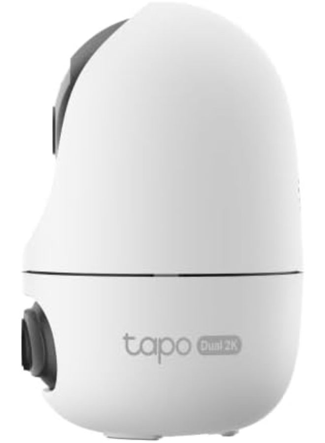 Tapo C245D Dual Lens Pan/Tilt WiFi Security Camera, 2K Indoor Home Security Camera with AI Motion Detection, 360° Coverage, Night Vision, Two-Way Audio, Alexa & Google Assistant Compatible - Image 2