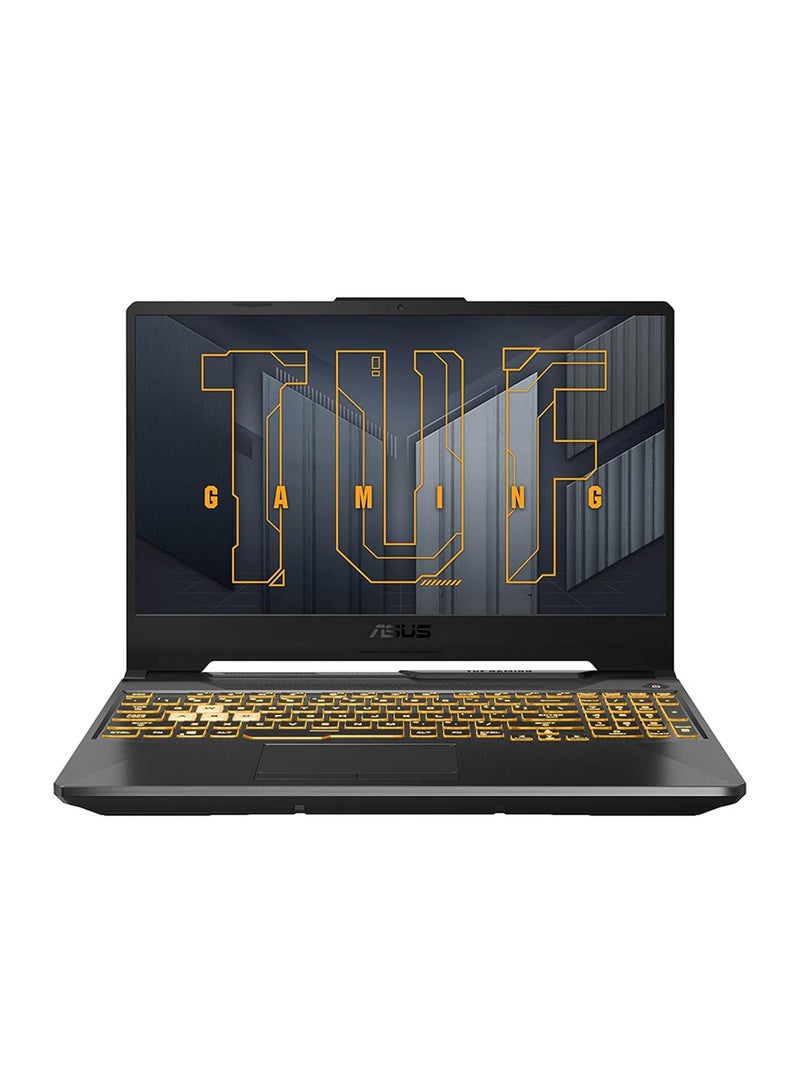 ASUS TUF Gaming A15 FA506NCR-HN044W Laptop With 15.6-Inch Display, AMD Ryzen 7-7435HS Processor/16GB RAM/512GB SSD/4GB NVIDIA GeForce RTX 3050 Graphics Card/Windows 11 Home English/Arabic Black - Image 1