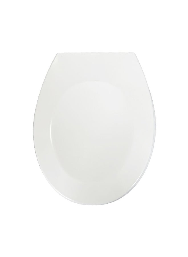 HoneyBee High-Quality and Durable UF OBF Toilet Seat Cover White 493 x 75 x 393 cm LPU-002 - Image 1