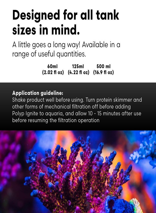 Brightwell Aquatics Polyp Ignite - Polyp Stimulator to Trigger Feeding Response - Polyp Extension for Easier Feeding - Aquarium Water Treatments, 60 ml - Image 4