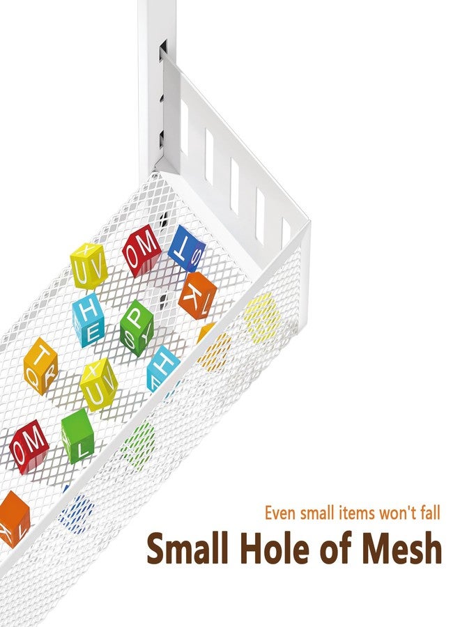DAOTENGQL 6-Tier Over The Door Pantry Organizer with Mesh Baskets, Adjustable & Stable Hanging Spice Rack for Kitchen, Bathroom, Bedroom, and Baby Essentials Storage - Image 5