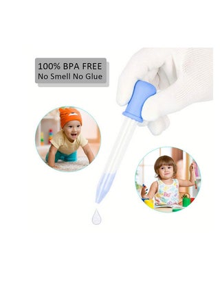 10 Pack Liquid Pipettes Droppers Silicone 5ml Clear Medicine Eye Dropper, with Bulb Tip and 2 Cleaning Brushes for Candy Mold, Gummy Bear - view 5