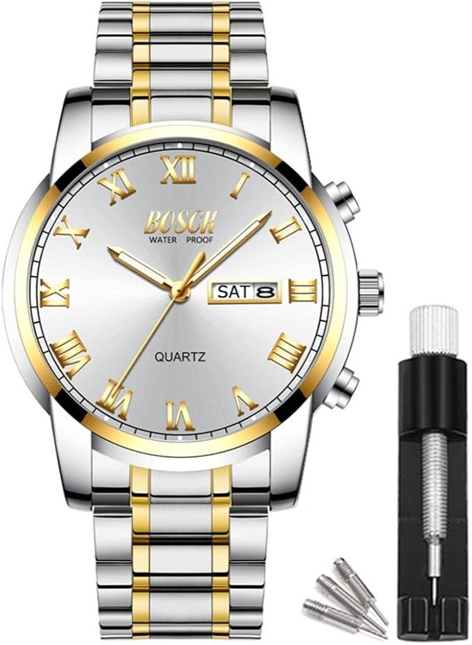 BOSCH men's 42mm analog watch - Image 1