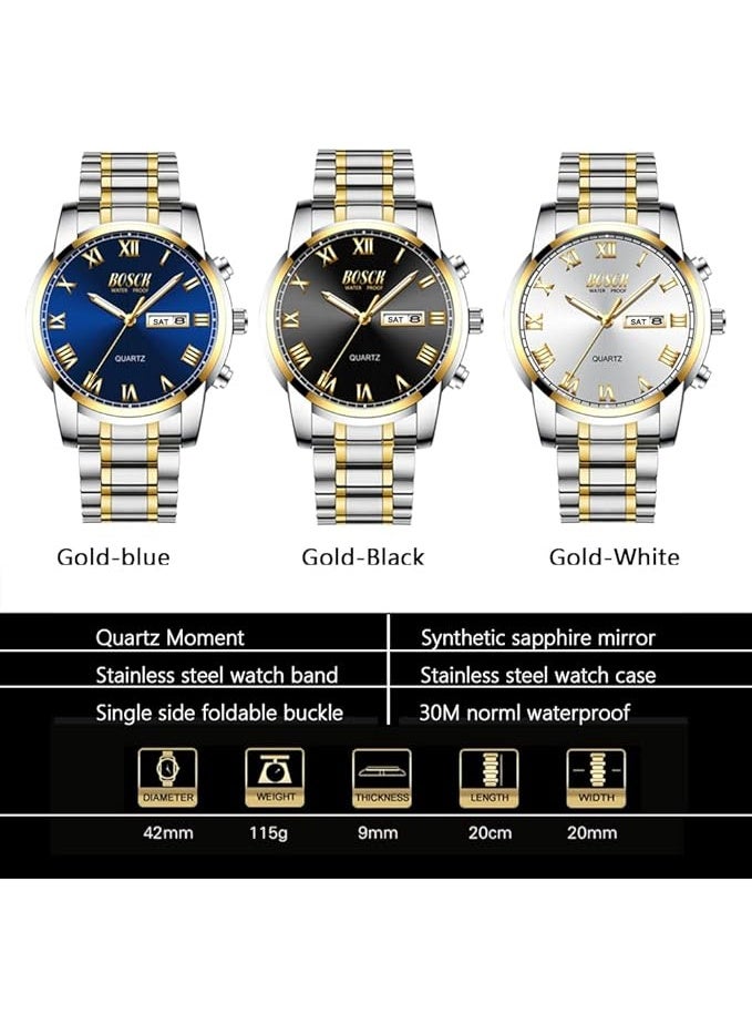 BOSCH men's 42mm analog watch - Image 3