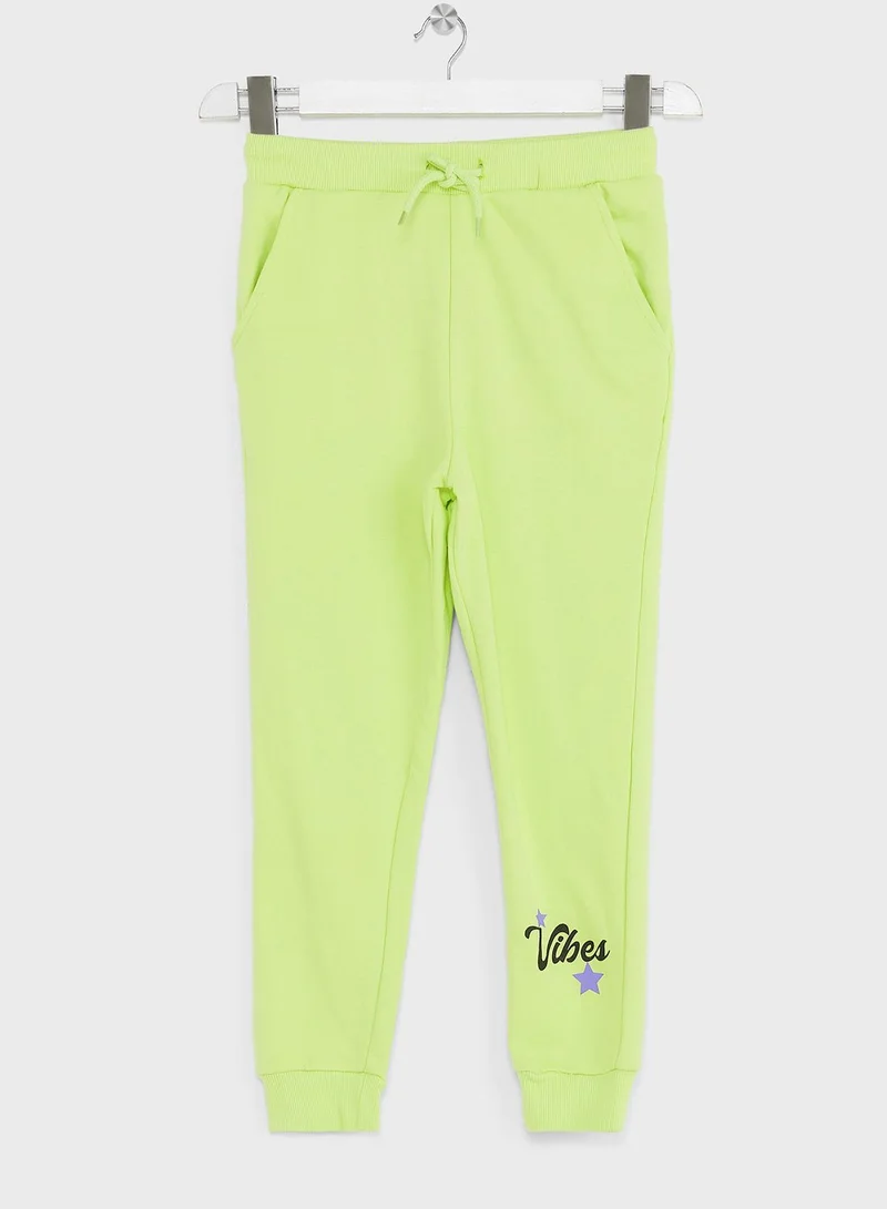 Pinata Casual T-Shirt & Joggers Set For Girls