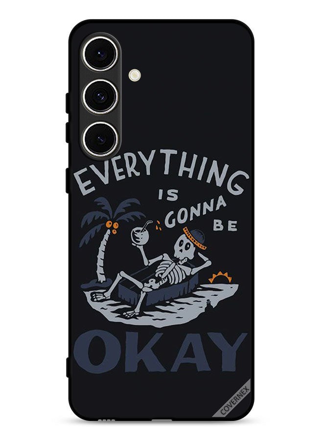 Covernex Samsung Galaxy M56 5G Protective Case Cover Everything Is Gonna Be Ok - Image 1