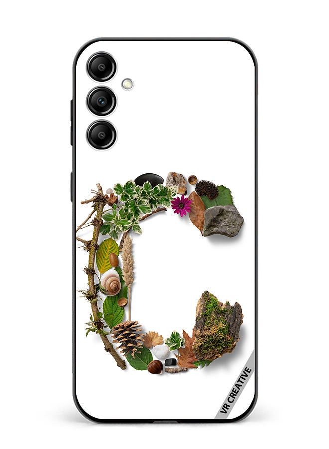 VR CREATIVE Protective Case Cover For Samsung Galaxy M54 Alphabet C Design Multicolour - Image 1
