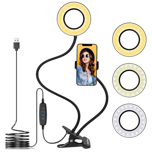 Boltove Ultimate Selfie Ring Light with Adjustable Phone Holder – Professional Quality LED Light for Perfect Photos and Videos, Ideal for Content Creators, Vloggers, and Influencers - Image 1