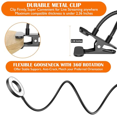 Boltove Ultimate Selfie Ring Light with Adjustable Phone Holder – Professional Quality LED Light for Perfect Photos and Videos, Ideal for Content Creators, Vloggers, and Influencers - Image 3
