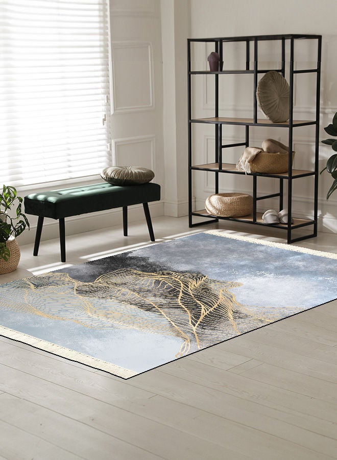 In-House Modern Design Turkish Rectangular Decorative Carpet - Multicolor - Image 1