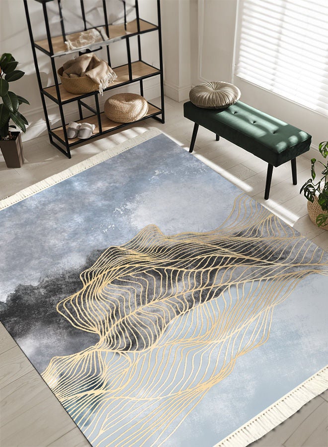 In-House Modern Design Turkish Rectangular Decorative Carpet - Multicolor - Image 2