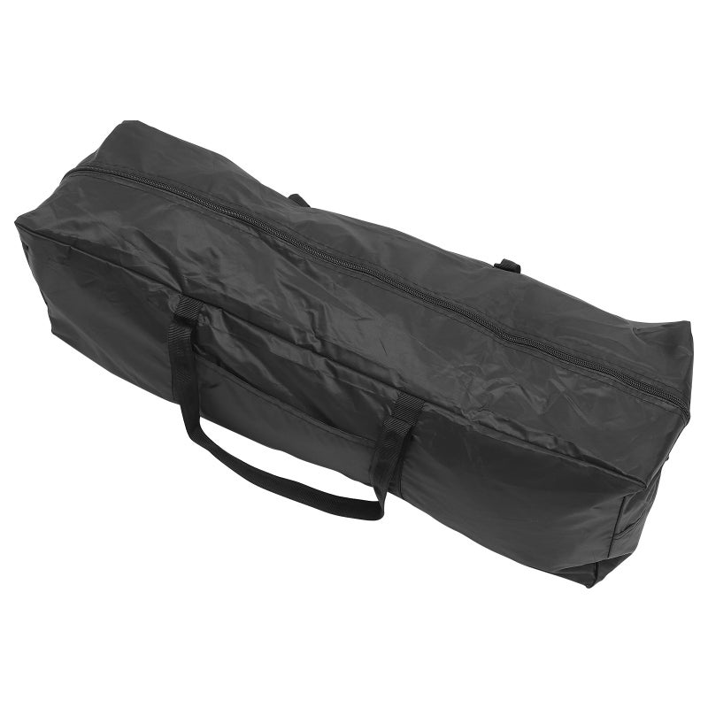 2 pcs Multipurpose Storage Bag Large Capacity Weekender Bag (Black) - Image 4