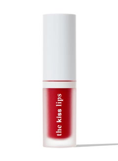 Paese Kiss Lips Liquid Lipstick with Soft, Matte Finish, Light Formula, 06 Classic Red  - Image 2