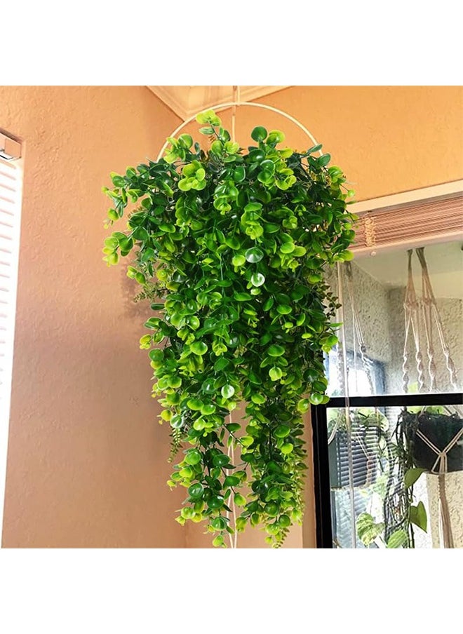 Generic - Artificial Hanging Plants, 2Pcs Fake Plants, Artificial Plants for Home Decor Indoor Outdoor, Artificial Hanging Plants for Office Shelf Room Decor - Image 1