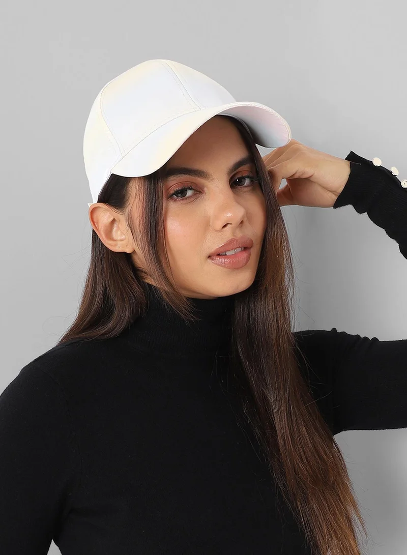 Haute Sauce  Tie-Dye Baseball Cap - Yellow & Blue  | Best Price UAE