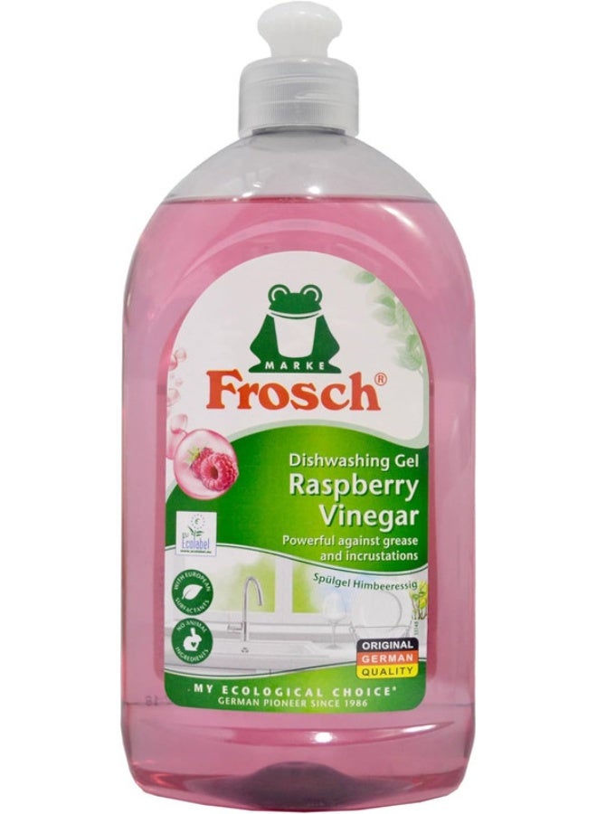 Frosch Dishwashing Gel Raspberry 500Ml - Effective Grease Removal, Gentle On Hands, Eco-Friendly Cleaning - Image 1