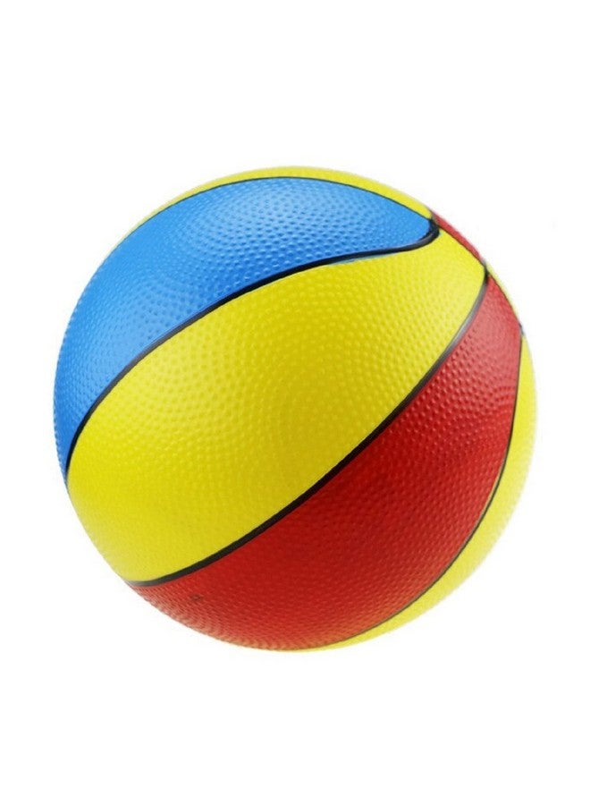 FunBlast Basketball for Kids - Colorful Basketball Sports Toy - Extra Grip Silicon Rubber Beach Ball Sports Outdoor Game - Inflatable Ball for Kids Boys 3+ Years (8.5 Inch) - Image 1